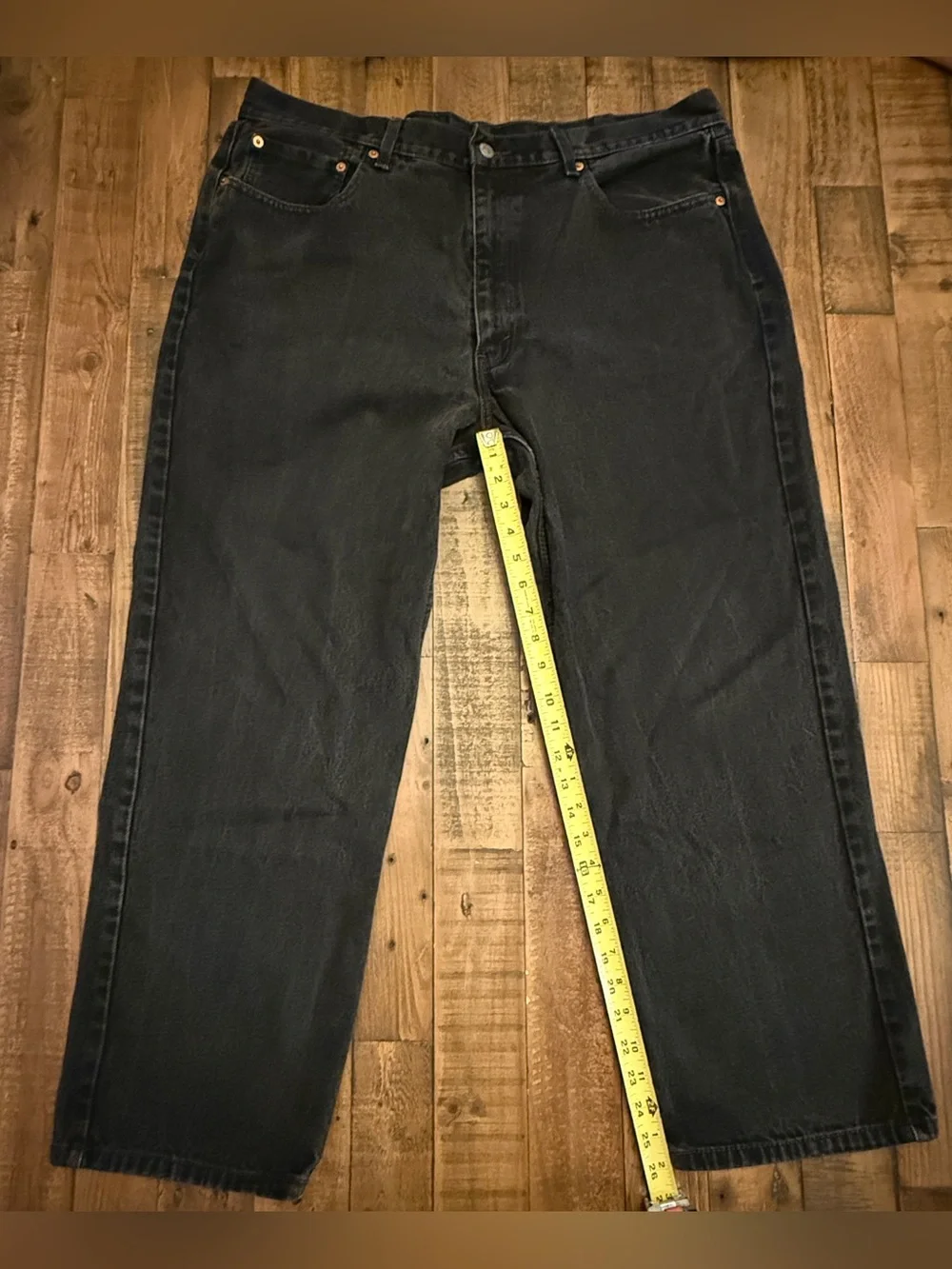 Levi’s 550 Relaxed Fit Black Jeans Men’s Size 40x30